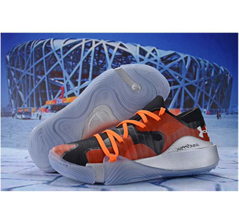 Stephen Curry 5 orange black silver